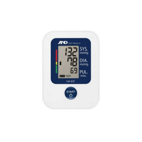 AND Blood Pressure Monitor UA-651SL AND Blood Pressure Monitor UA-651SL display