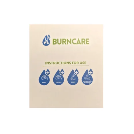 Burncare põletusgeeli juhend burncare põletusside juhend pildi kujul