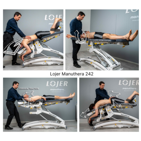 Manuthera 242 teraapialaud Manuthera teraapialaua kasutusvõimalustest pildid