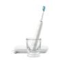 Philips Sonicare DiamondClean 9000 valge klaasit laadijas ja reisivutlar