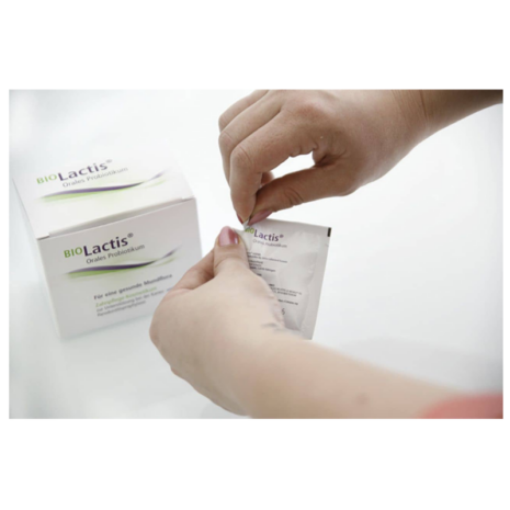 Probiootikumid suuhoolduseks 30tk BioLactis probiootikumi paki avamine