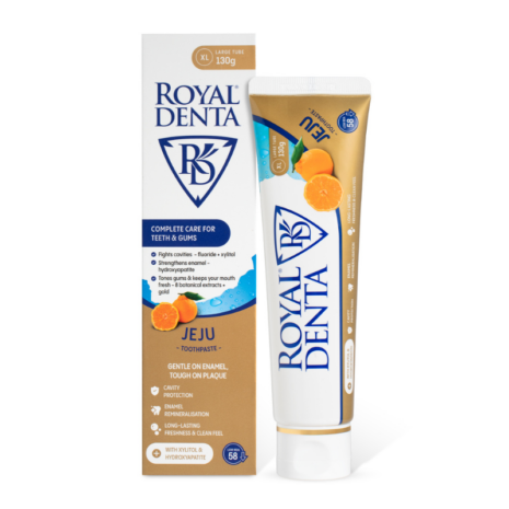 Royal Denta Jeju 130g 257 Royal Denta Jeju 130g hambapasta tuub pakendiga