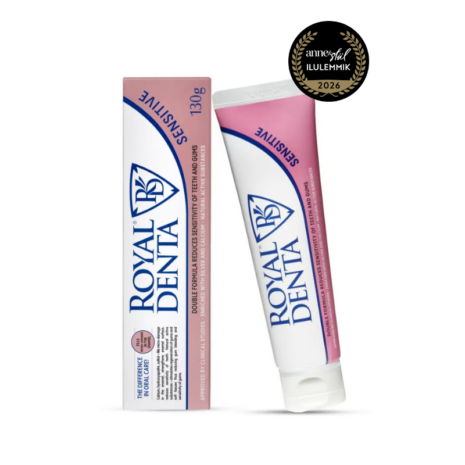 Royal Denta Sensitive hambapasta karp ja tuub AnneStiil ilulemmik 2026