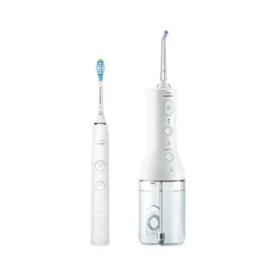 Philips Sonicare elektriline hambahari Diamond Clean valge ja hambavahede puhastaja Power Flosser 3000 valge