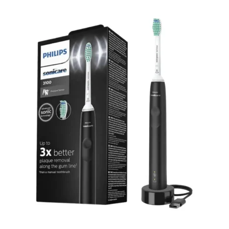 Philips Sonicare Daily Clean 3100 Black (HX3671/14) hambahari pakendiga