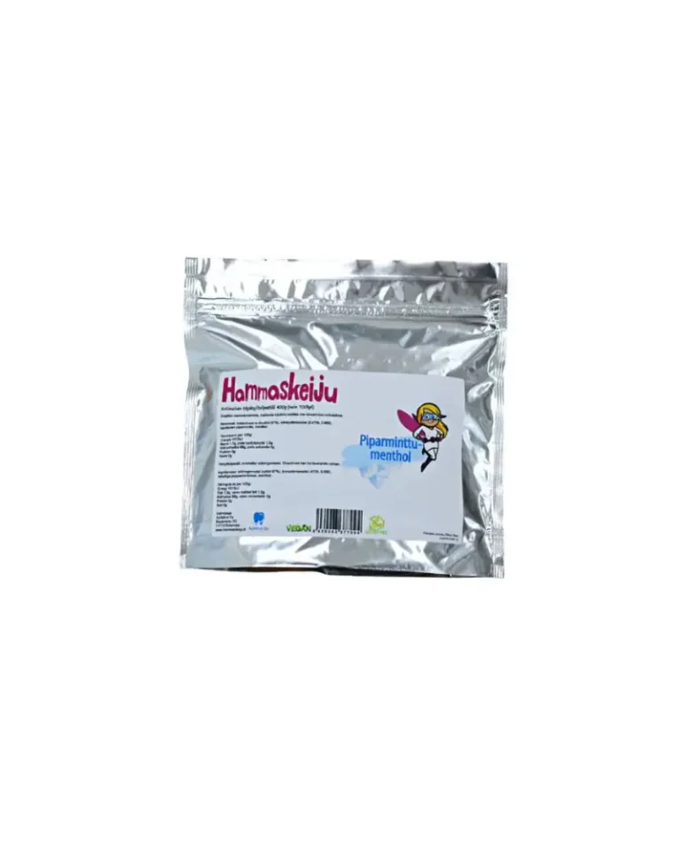 Hammaskeiju ksülitoolipastillid piparmünt-mentool 400g pakendis