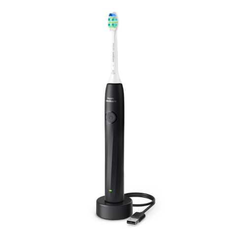 Philips Sonicare 2100 elektriline hambahari (HX4021/02) Black hambahari laadijal