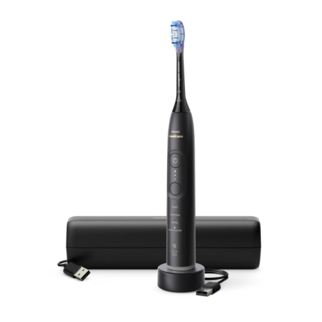 Sonicare 7100 must HX7421 Philips Sonicare 7100 elektriline hambahari (HX7421/01) Black reisivutlariga