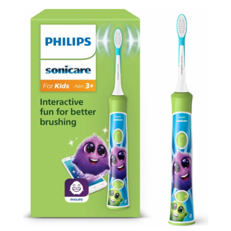 Sonicare for Kids Roheline karbiga Sonicare for Kids hambahari Roheline karbiga HX6352/11