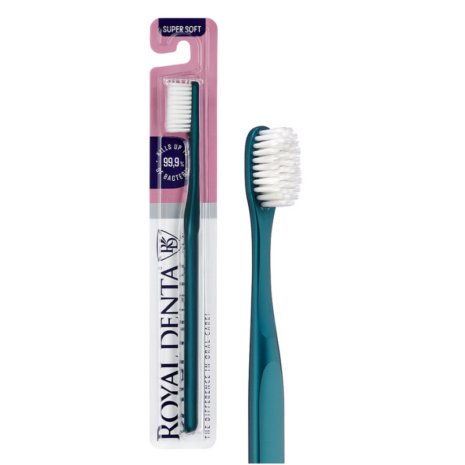 Royal Denta Super Soft Silver hambahari roheline