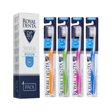 hambaharjade-4-pakk-royal-denta-silver-medium hambaharjade-4-pakk-royal-denta-silver-medium-pakend ja hambaharjad