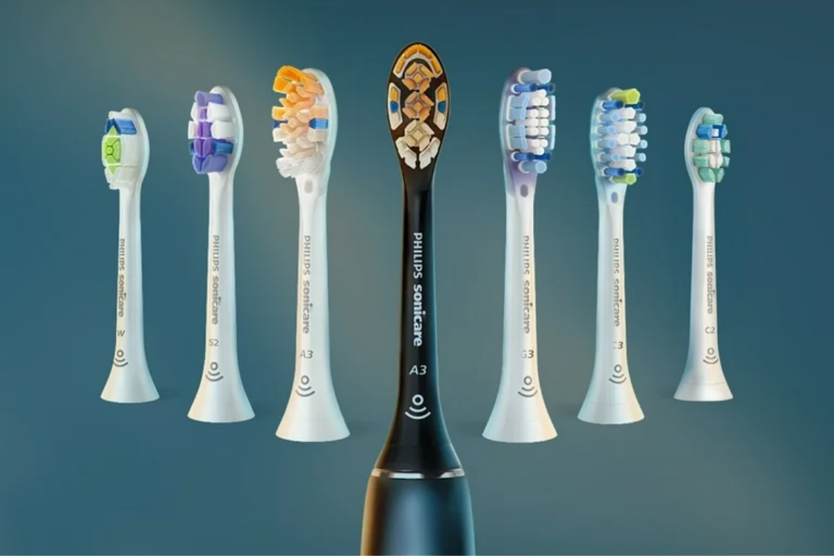 Philips Sonicare 7 erinevat hambaharja otsikut